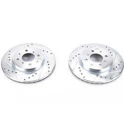 PowerStop Evolution Drilled and Slotted Rotors for 2015-2020 FIT - JBR1714XPR