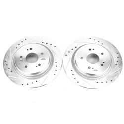 PowerStop Evolution Drilled and Slotted Rotors for 2017-2025 CR-V, 2015-2020 TLX - JBR1721XPR