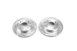 PowerStop Evolution Drilled and Slotted Rotors for 2014-2015 MIRAGE - JBR1722XPR