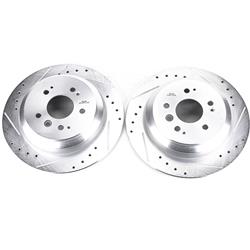 PowerStop Evolution Drilled and Slotted Rotors for 2019-2025 PASSPORT, 2016-2022 PILOT, 2017-2025 RIDGELINE - JBR1729XPR