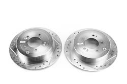 PowerStop Evolution Drilled and Slotted Rotors for 2017-2022 SPORTAGE, 2016-2018 TUCSON - JBR1731XPR