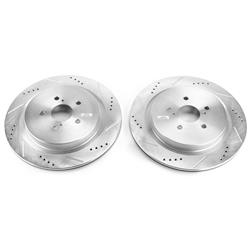 PowerStop Evolution Drilled and Slotted Rotors JBR1737XPR