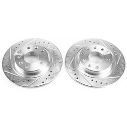 PowerStop Evolution Drilled and Slotted Rotors for 2016-2018 CX-3 - JBR1740XPR