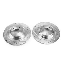PowerStop Evolution Drilled and Slotted Rotors for 2016-2023 CX-9 - JBR1742XPR