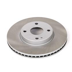 PowerStop Coated Hat and Edge Rotors for 2016 IA, 2019-2020 YARIS, 2017-2018 YARIS IA - JBR1743SCR