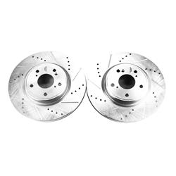 PowerStop Evolution Drilled and Slotted Rotors JBR1750XPR