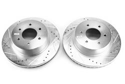 PowerStop Evolution Drilled and Slotted Rotors for 2016-2024 TITAN XD - JBR1754XPR