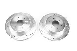 PowerStop Evolution Drilled and Slotted Rotors for 2016-2024 TITAN XD - JBR1755XPR