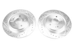 PowerStop Evolution Drilled and Slotted Rotors for 2018-2025 ODYSSEY - JBR1756XPR