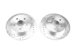 PowerStop Evolution Drilled and Slotted Rotors for 2018-2024 CAMRY - JBR1764XPR