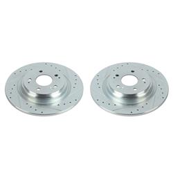 PowerStop Evolution Drilled and Slotted Rotors for 2017-2020 MDX - JBR1781XPR
