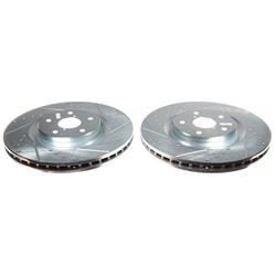 PowerStop Evolution Drilled and Slotted Rotors for 2019-2024 ASCENT - JBR1789XPR