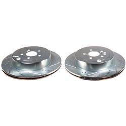 PowerStop Evolution Drilled and Slotted Rotors for 2019-2020 86, 2017-2020 BRZ - JBR1795XPR
