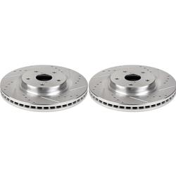 PowerStop Evolution Drilled and Slotted Rotors JBR1917XPR