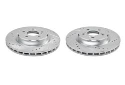 PowerStop Evolution Drilled and Slotted Rotors for 2021-2023 TLX - JBR1918XPR