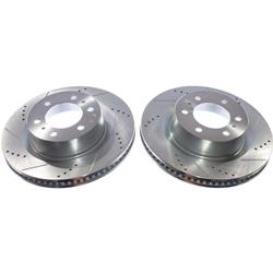 PowerStop Evolution Drilled and Slotted Rotors for 2023-2024 SEQUOIA, 2022-2024 TUNDRA - JBR1920XPR