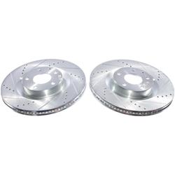 PowerStop Evolution Drilled and Slotted Rotors for 2023-2025 CX-50 - JBR1930XPR