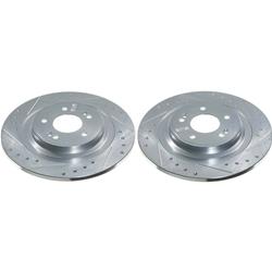 PowerStop Evolution Drilled and Slotted Rotors for 2022-2024 CARNIVAL - JBR1932XPR