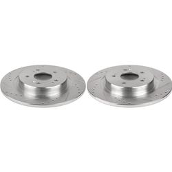 PowerStop Evolution Drilled and Slotted Rotors for 2022-2026 MDX - JBR1947XPR