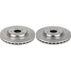 PowerStop Evolution Drilled and Slotted Rotors for 2019-2026 RDX - JBR1948XPR