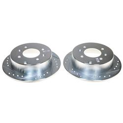 PowerStop Evolution Drilled and Slotted Rotors for 2001-2006 OPTIMA, 1999-2005 SONATA - JBR777XPR