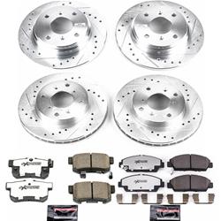 PowerStop Z26 Street Warrior Brake Upgrade Kits for 1992-1996 PRELUDE - K1034-26