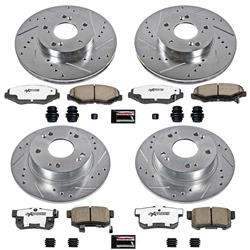 PowerStop Z26 Street Warrior Brake Upgrade Kits for 2003-2007 ACCORD - K1047-26