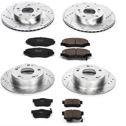PowerStop Z23 Evolution Sport Brake Upgrade Kits for 2003-2007 ACCORD - K1047
