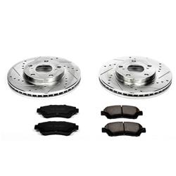 PowerStop Z23 Evolution Sport Brake Upgrade Kits for 1995-1997 AVALON, 1992-2001 CAMRY, 1992-1996 ES300 - K1054