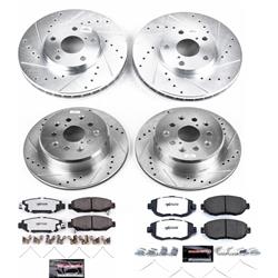 PowerStop Z26 Street Warrior Brake Upgrade Kits for 1993-1997 GS300 - K1078-26