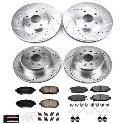 PowerStop Z23 Evolution Sport Brake Upgrade Kits for 1993-1997 GS300 - K1078