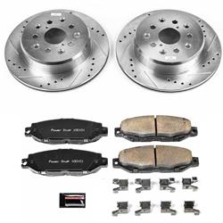 PowerStop Z23 Evolution Sport Brake Upgrade Kits for 1993-1994 LS400 - K1081