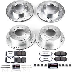 PowerStop Z36 Truck and Tow Brake Upgrade Kits for 1998-2007 LAND CRUISER, LX470 - K1133-36