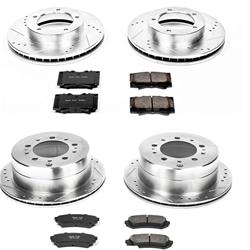 PowerStop Z23 Evolution Sport Brake Upgrade Kits for 1998-2007 LAND CRUISER, LX470 - K1133