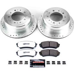 PowerStop Z36 Truck and Tow Brake Upgrade Kits for 1998-2007 LAND CRUISER, LX470 - K1134-36