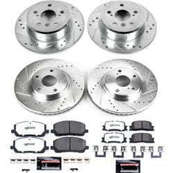 PowerStop Z36 Truck and Tow Brake Upgrade Kits for 2001-2003 HIGHLANDER - K1139-36