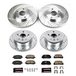 PowerStop Z23 Evolution Sport Brake Upgrade Kits for 2001-2003 HIGHLANDER - K1139