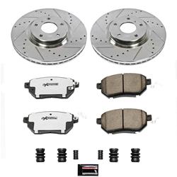 PowerStop Z26 Street Warrior Brake Upgrade Kits for 2007-2008 MAXIMA, 2006-2007 MURANO - K116-26
