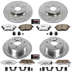 PowerStop Z26 Street Warrior Brake Upgrade Kits for 2007-2008 MAXIMA - K117-26
