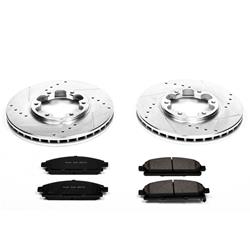 PowerStop Z23 Evolution Sport Brake Upgrade Kits for 1996-1998 PATHFINDER - K1175