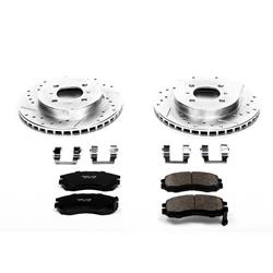 PowerStop Z23 Evolution Sport Brake Upgrade Kits for 1998-2002 MIRAGE - K1214