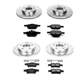 PowerStop Z23 Evolution Sport Brake Upgrade Kits for 2004-2005 3 - K122