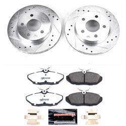 PowerStop Z26 Street Warrior Brake Upgrade Kits for 1993-1997 COUGAR, THUNDERBIRD, 1993-1998 MARK VIII - K1297-26