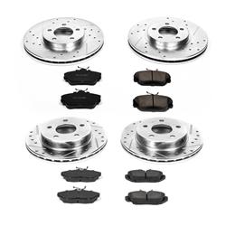 PowerStop Z23 Evolution Sport Brake Upgrade Kits for 1996-1997 COUGAR, THUNDERBIRD, 1993-1998 MARK VIII - K1319