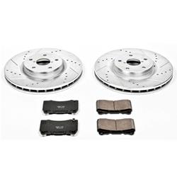 PowerStop Z23 Evolution Sport Brake Upgrade Kits for 2005-2014 IMPREZA, 2020 WRX, 2015-2017 WRX STI - K131