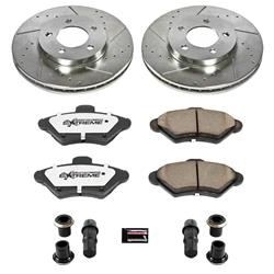 PowerStop Z26 Street Warrior Brake Upgrade Kits for 1993-1997 COUGAR, THUNDERBIRD - K1325-26