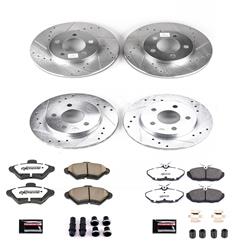 PowerStop Z26 Street Warrior Brake Upgrade Kits for 1993-1997 COUGAR, THUNDERBIRD - K1326-26