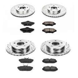 PowerStop Z23 Evolution Sport Brake Upgrade Kits for 1993-1997 COUGAR, THUNDERBIRD - K1326