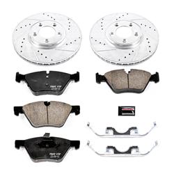PowerStop Z23 Evolution Sport Brake Upgrade Kits for 2005 S-TYPE - K1349