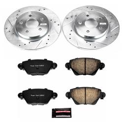 PowerStop Z23 Evolution Sport Brake Upgrade Kits for 2002-2005 X-TYPE - K1390